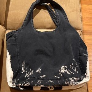 Lauren Moshi B/W Canvas Bag